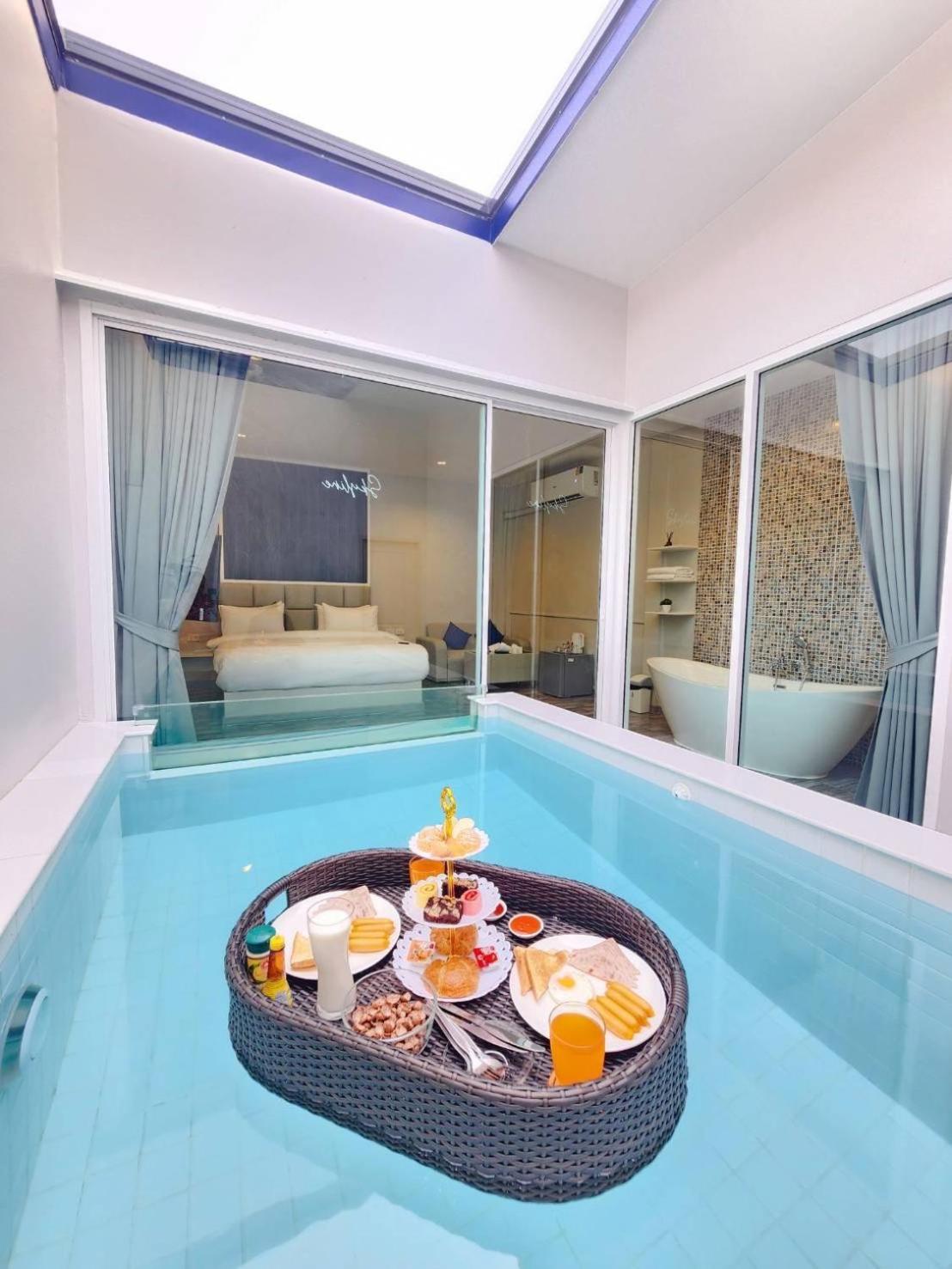 Skyline Resort Ban Khlong Lat Bua Khao Exteriér fotografie